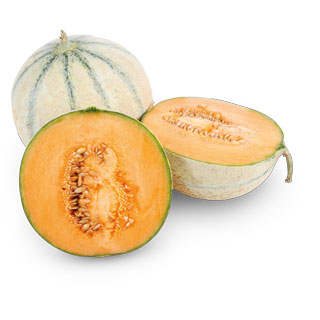 Melonen Charentais Stück