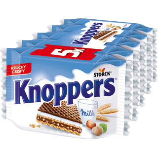 Knoppers 5 x 25 g