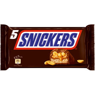 Snickers Riegel 5er-Packung 250 g