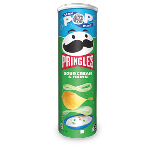 Pringles Chips Sour Cream & Onion 185 g