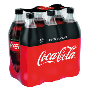 Coca-Cola Zero 6 x 1.5 Liter