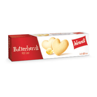 Wernli Biscuits Butterherzli 100 g