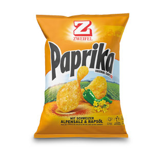 Zweifel Chips Paprika 175 g