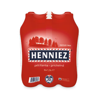 Henniez Rot mit Kohlensäure 6 x 1.5 Liter