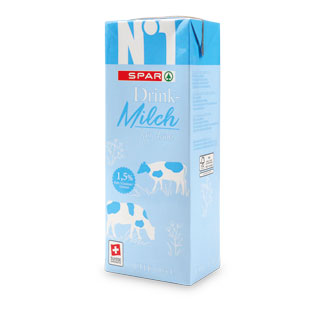 SPAR NO.1 Milchdrink UHT 1.5% 1.5 l