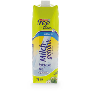 SPAR Freefrom Milch UHT laktosefrei 1 Liter
