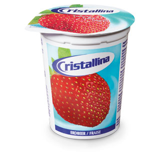Cristallina Jogurt Erdbeer 175 g