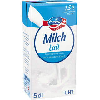 UHT Milchdrink 1,5 % 5 dl