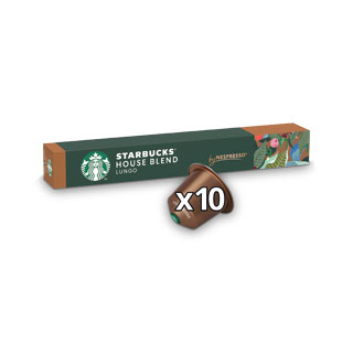 Starbucks House Blend 10 Kapseln Nespresso kompatibel