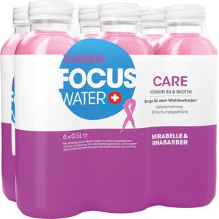 Focuswater Care Mirabelle 6 x 5 dl
