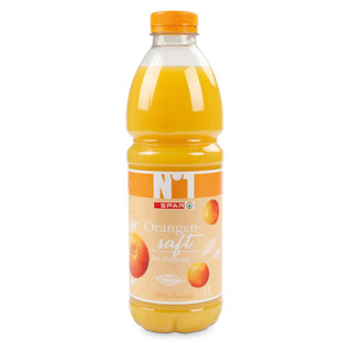 SPAR NO.1 Orangensaft gekühlt 1 Liter