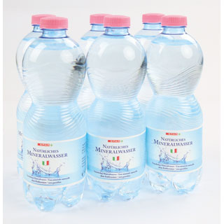 SPAR Mineralwasser ohne Kohlensäure 6 x 5 dl