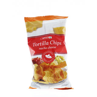 SPAR Tortilla Chips Cheese 200 g