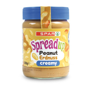 SPAR Erdnussbutter Creamy 350 g