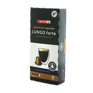 SPAR Kaffeekapseln Lungo Forte 10 Kapseln