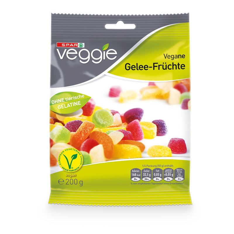 SPAR Veggie Gelee-Früchte 200 g