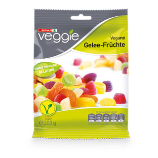 SPAR Veggie Gelee-Früchte 200 g